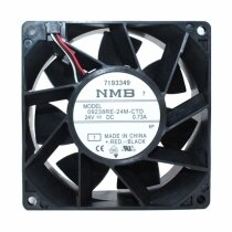 NMB 09238RE-24M-CTD DC 24V 0.73A 3 Wires Axial Cooling Fan
