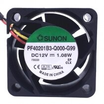 Sunon PF40201B3-Q000-G99 DC 12V 1.08W 4020 Axial Cooling Fan