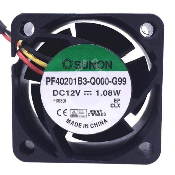 Sunon PF40201B3-Q000-G99 DC 12V 1.08W 4020 Axial Cooling Fan