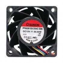 Sunon PF60381BX-D04C-S99 DC 12V 30.00W 6038 Axial Cooling Fan