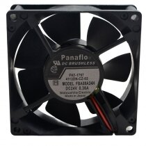 Panaflo FBA08A24H DC 24V 0.36A 2 Wires Axial Cooling Fan