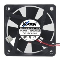 XFAN YD6015MS DC 18V 0.20A 6015 Axial Brushless Cooling Fan