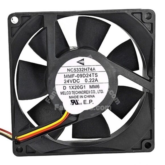 Mitsubishi MMF-09D24TS MM6 NC5332H74A DC 24V 0.22A 9025 Axial Cooling Fan