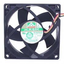 MAGIC MGT8024XB-R25 DC 24V 0.23A 8025 Axial Cooling Fan