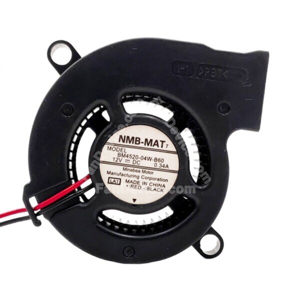 NMB-MAT BM4520-04W-B60 DC 12V 0.34A 4520 Blower Cooling Fan