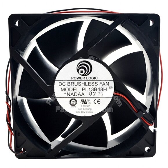Power Logic PL13B48H DC 48V 0.32A 12038 Axial Brushless Cooling Fan