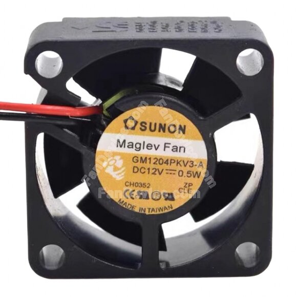 Sunon Maglev GM1204PKV3-A DC 12V 0.5W 4020 Axial Cooling Fan