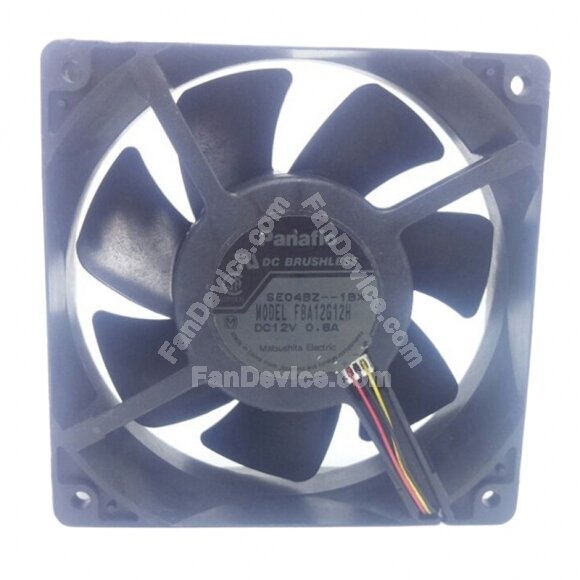 Panaflo FBA12G12H 12V 0.6A 12038 DC Brushless Axial Cooling Fan