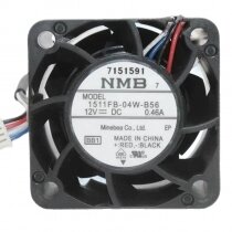 NMB 1511FB-04W-B56 DC 12V 0.46A 3828 Axial Cooling Fan
