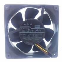 Sanyo Denki 109R1212MH104 DC 12V 0.48A 12038 Axial Brushless Cooling Fan