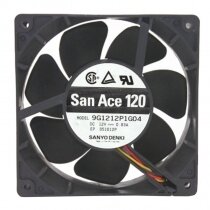 Sanyo Denki 9G1212P1G04 DC 12V 0.83A 12038 Axial Cooling Fan