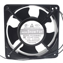 SNOW FAN YY12038HBL2 AC 220V/240V 0.14/0.13A 21/20W 12038 Axial Cooling Fan