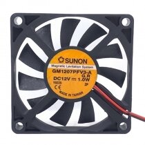 Sunon GM1207PFV3-A DC 12V 1.0W 7010 Axial Cooling Fan