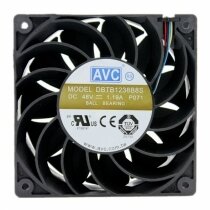 AVC DBTB1238B8S DC 48V 1.19A 12038 Axial Ball Bearing Cooling Fan