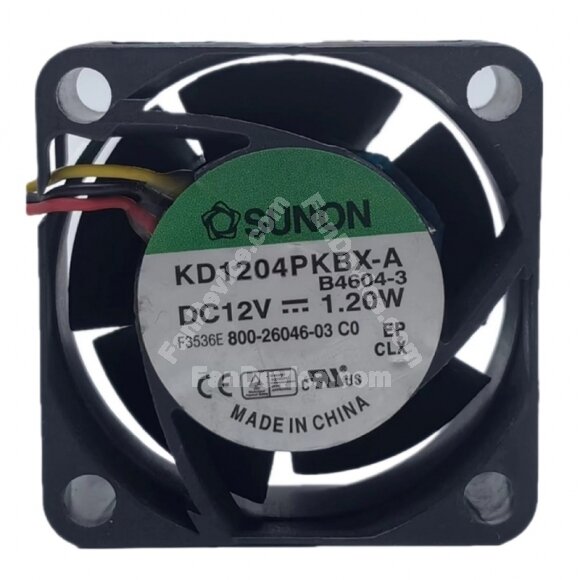 Sunon KD1204PKBX-A DC 12V 1.20W 4020 Axial Cooling Fan