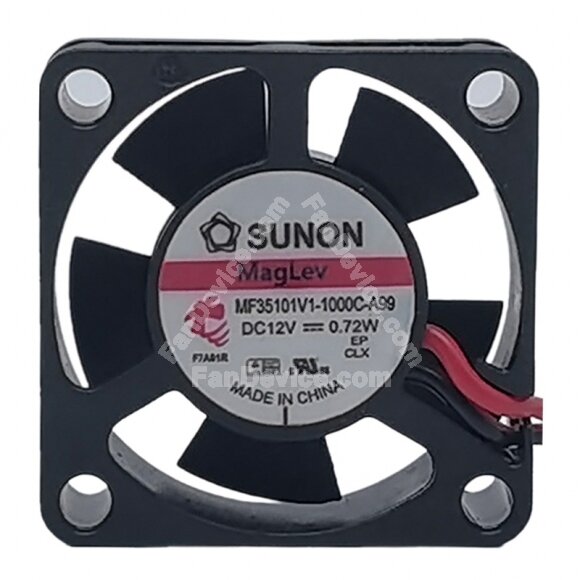 Sunon Maglev MF35101V1-1000C-A99 DC 12V 0.72W 3510 Axial Cooling Fan