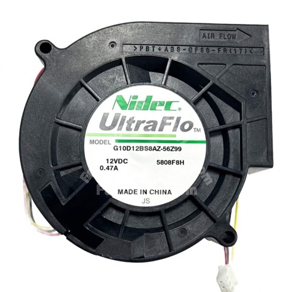 Nidec UltraFlo G10D12BS8AZ-56Z99 DC 12V 0.47A 9733 Blower Cooling Fan