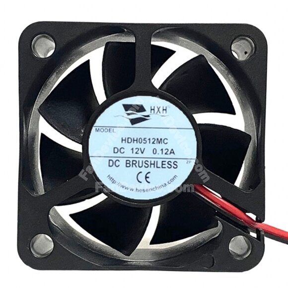 HXH HDH0512MC DC 12V 0.12A 5020 Axial Brushless Cooling Fan