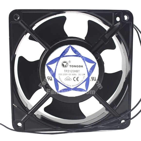 TONGDA TP2123HBT AC 220/230V 20/19W 12038 Axial Cooling Fan