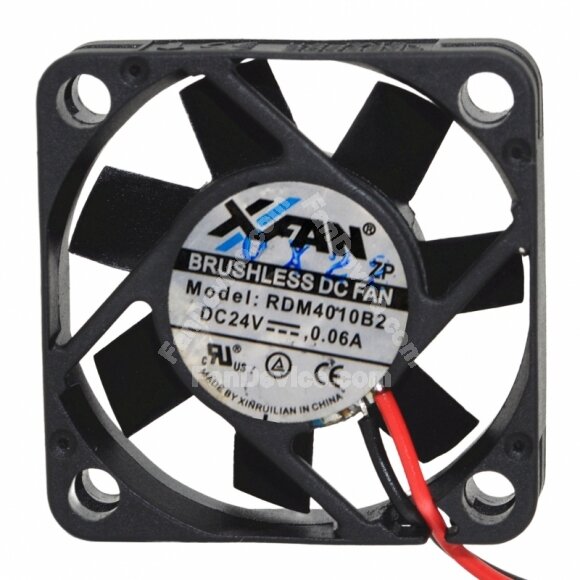 XFAN RDM4010B2 DC 24V 0.06A 4010 Brushless Axial Cooling Fan