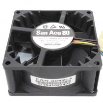 Sanyo 9G0812P1F09 DC 12V 0.58A 4 Wires Axial Cooling Fan