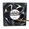 Sanyo Denki 9G0912P1G05 DC 12V 1.1A 2 Wires / 3 Wires / 4 Wires Axial Cooling Fan