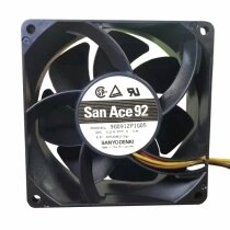 Sanyo Denki 9G0912P1G05 DC 12V 1.1A 2 Wires / 3 Wires / 4 Wires Axial Cooling Fan