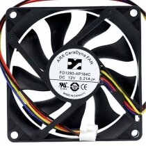 ARX FD1280-AP184C DC 12V 0.21A 2 Wires / 3 Wires / 4 Wires Axial Cooling Fan