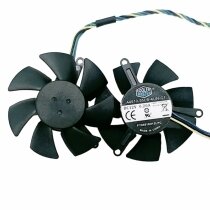 CoolerMaster FY04510H12LFC DC 12V 0.20A 2 Wires / 4 Wires Cooling Fan