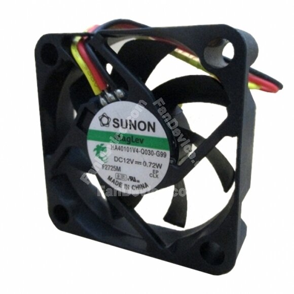 Sunon HA4010V4-Q030-G99 DC 12V 0.72W 2 Wires / 3 Wires Axial Cooling Fan