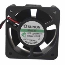 Sunon KDE1204PKV3-A DC 12V 0.4W 2 Wires / 3 Wires Axial Cooling Fan