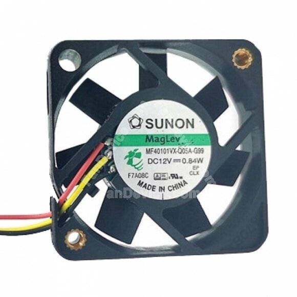 Sunon MF40101VX-Q05A-G99 DC 12V 0.84W 2 Wires / 3 Wires Axial Cooling Fan
