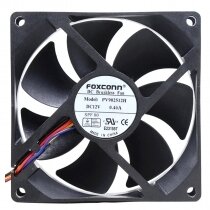 Foxconn PV902512H DC 12V 0.40A 2 Wires / 3 Wires / 4 Wires Axial Cooling Fan