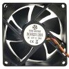 FUHE Motors DC802512BH DC 12V 0.28A 3 Wires Axial Cooling Fan