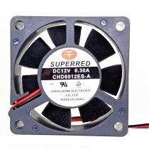 SuperRed CHD6012ES-A DC 12V 0.30A 2 Wires / 3 Wires / 4 Wires Axial Cooling Fan