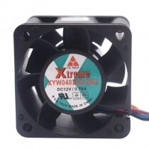 Y.S.TECH XYW04028012BU DC 12V 0.78A 2 Wires / 3 Wires / 4 Wires Axial Cooling Fan