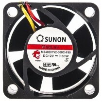 Sunon MB40201V2-000C-F99 12V 0.60W 2 / 3 Wires Axial Fan