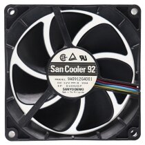 Sanyo 9A0912G4D01 DC 12V 0.39A 2 / 3 Wires Axial Fan