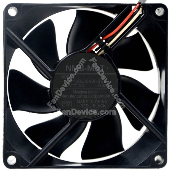 NMB-MAT 3110RL-04W-S59 DC 12V 0.33A 3 Wires 8025 Axial Cooling Fan