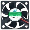 SJ SA240515BS DC 24V 0.2A 2 Wires 5015 Ball Bearing Axial Cooling Fan