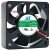 SJ SA240515BS DC 24V 0.2A 2 Wires 5015 Ball Bearing Axial Cooling Fan