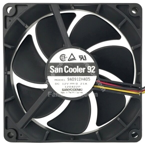 Sanyo 9A0912H405 12V 0.21A LUMENS DP500 Axial Fan