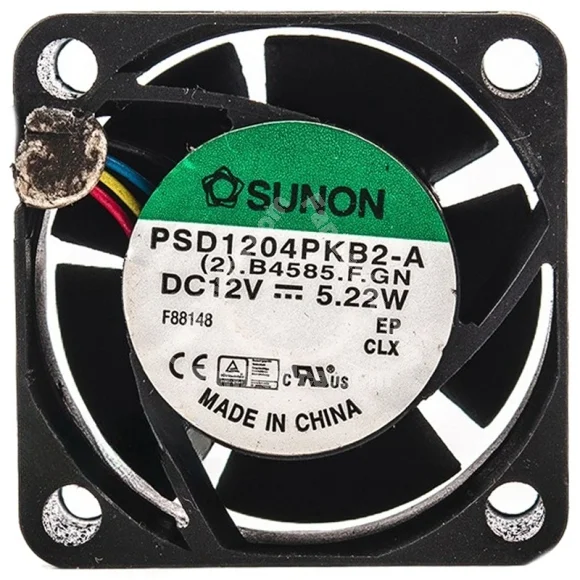 Sunon PSD1204PKB2-A 12V 5.22W 4 Wires Axial Cooling Fan
