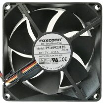 Foxconn PVA092J12S 12V 0.55A 4 Wires Axial Cooling Fan