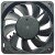 HONGHUA HA6015H12B-Z 12V 0.38A 2 Wires Axial Cooling Fan