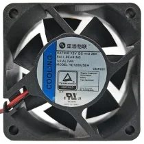 COOLING YD120625BH 12V 0.38A 2 Wires Axial Cooling Fan