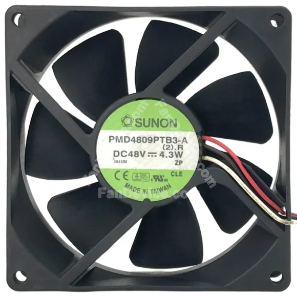 Sunon PMD4809PTB3-A 48V 4.3W 2 / 3 Wires Cooling Fan