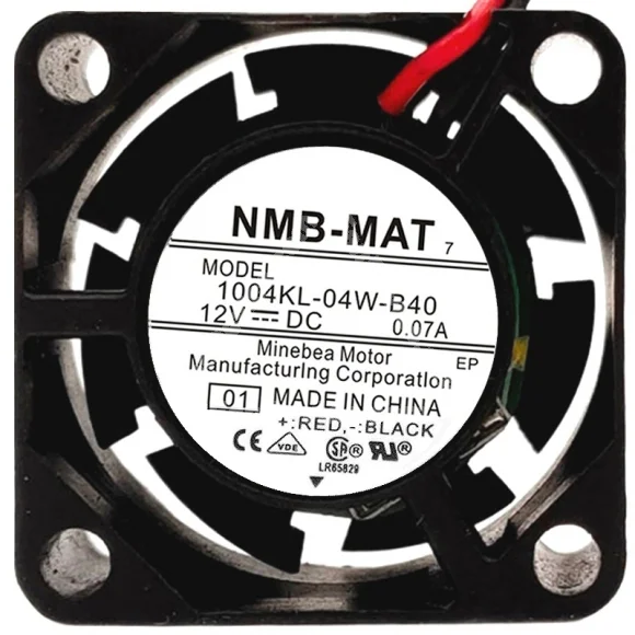 NMB-MAT 1004KL-04W-B40 12V 0.07A 2 / 3 Wires Cooling Fan