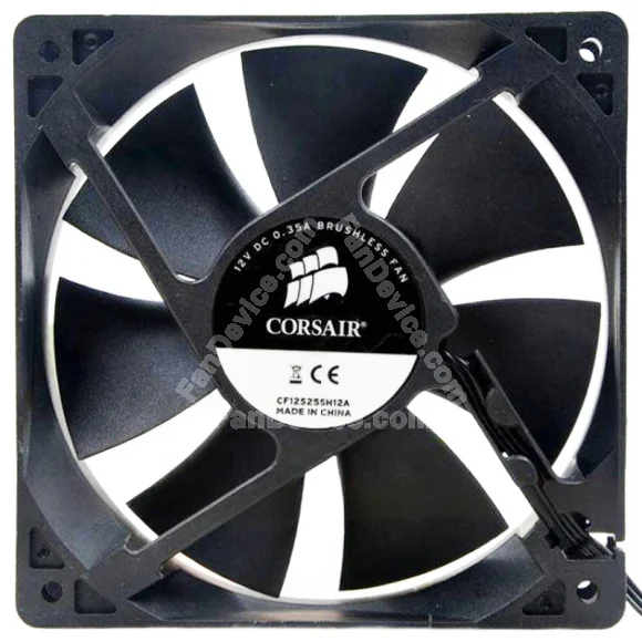 CORSAIR CF12S25SH12A 12V 0.35A DC Brushless Cooling Fan
