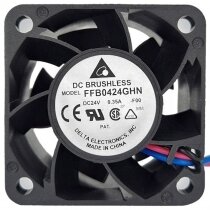 Delta FFB0424GHN 24V 0.35A 2 / 3 Wires Axial Cooling Fan